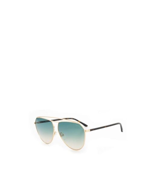 Tom Ford Blue Logo Sunglasses