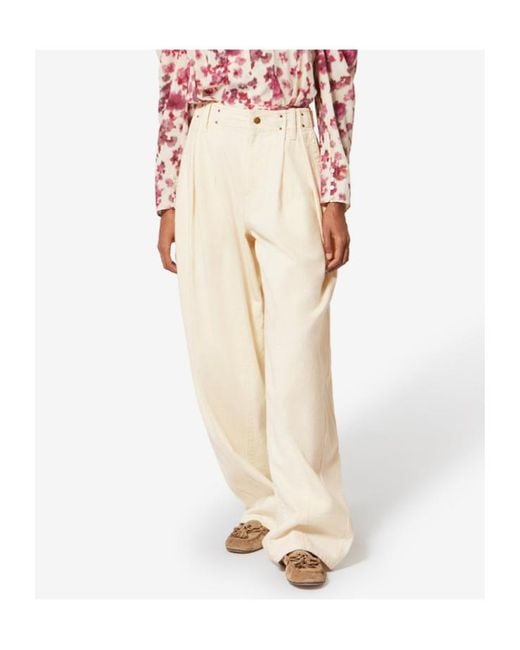 Isabel Marant Natural Ireme Trousers
