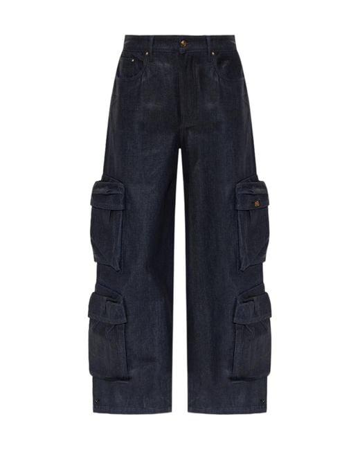 Amiri Blue Wide Jeans