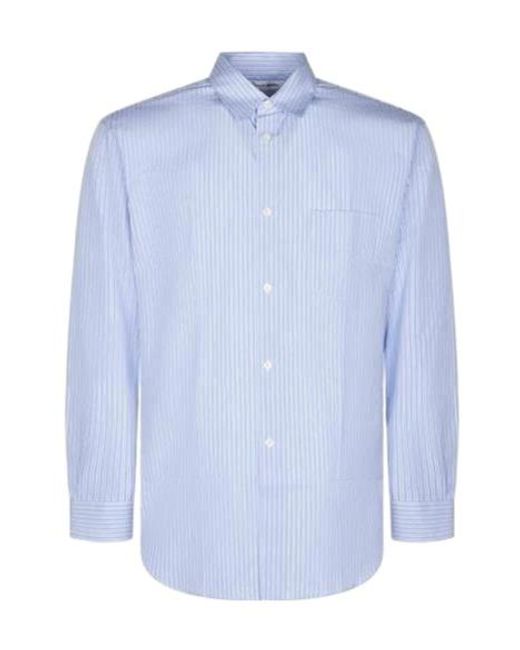 Comme des Garçons Blue Shirt for men