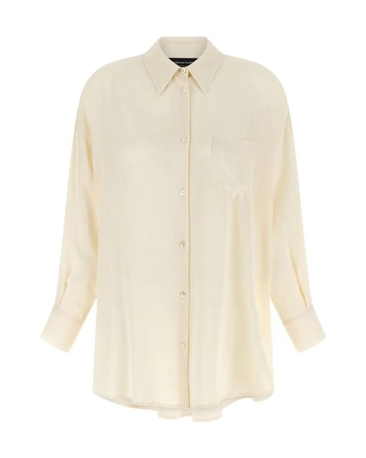 Fabiana Filippi White Long Sleeve Shirt