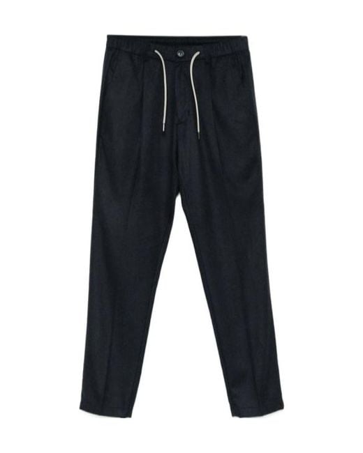 Herno Black Drawstring Pants for men
