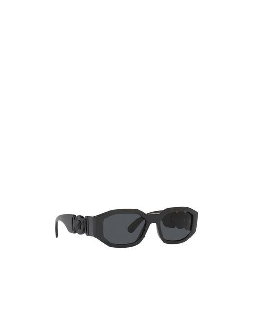 Versace White Eyewear Rectangular Frame Sunglasses for men