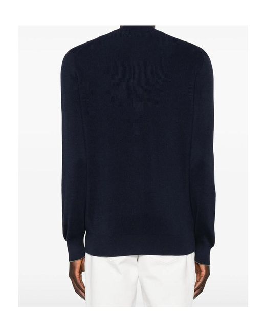 Brunello Cucinelli Blue Sweaters & Knitwear for men