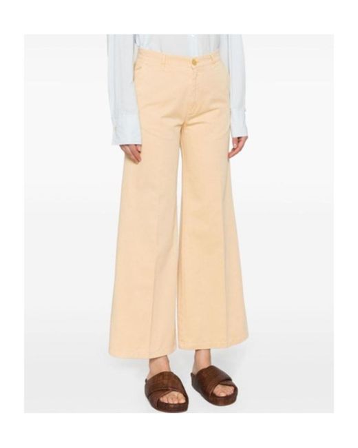 Forte_forte Natural Wide Leg Trousers