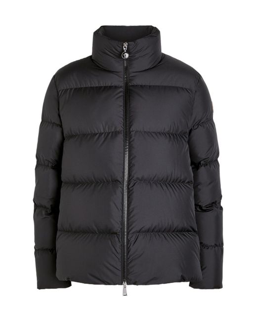 Moncler Black Mauzun Quilted Shell Jacket