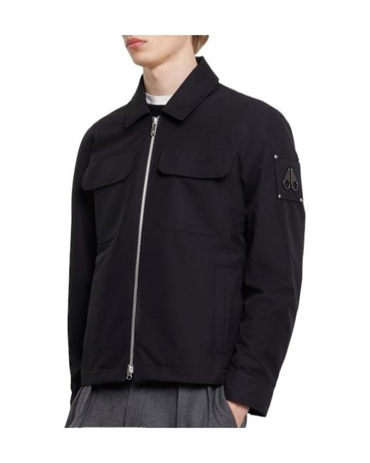 Moose Knuckles Black Jacques Jacket for men