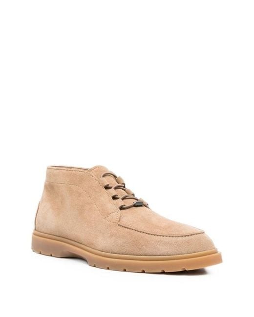 Tod's Natural Round-Toe Boots for men