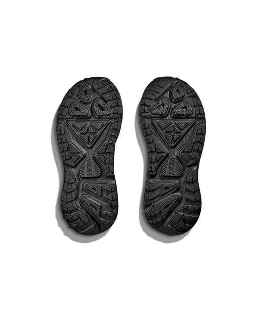 Hoka One One Black Stinson One7 Low Top Running Shoes for men