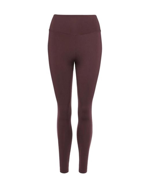 Eres Purple High-Waisted Leggings