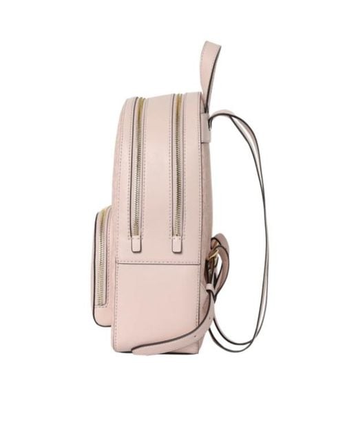 Michael Kors Pink Top Handle Backpack