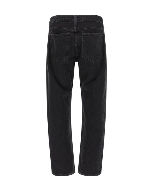 Agolde Black Magnus Straight-Leg Jeans for men