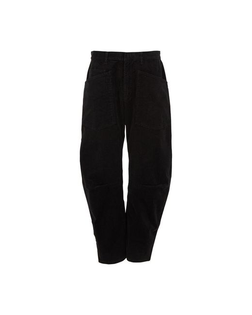 Nili Lotan Black Belt Loop Casual Pants