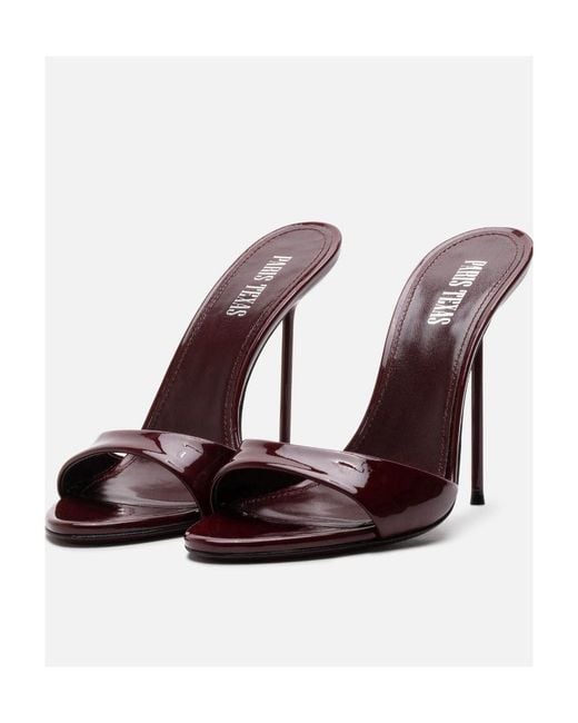 Paris Texas White Lidia Almond Toe Sandals