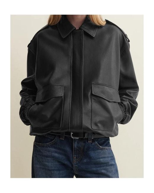 Arma Black Astra Leather Jacket