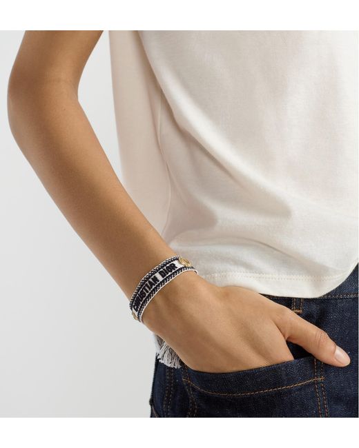 Dior White Christian Bracelet Set