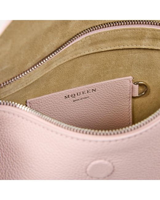 McQueen Pink Shoulder Crossbody Bag