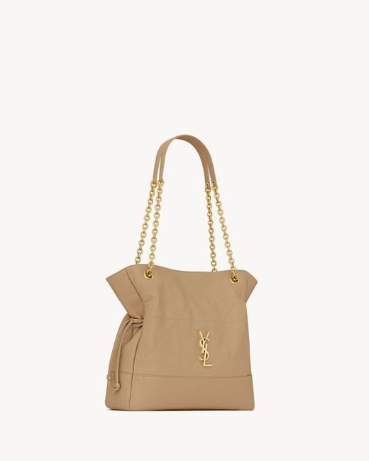 Saint Laurent Natural Jamie Shoulder Bag