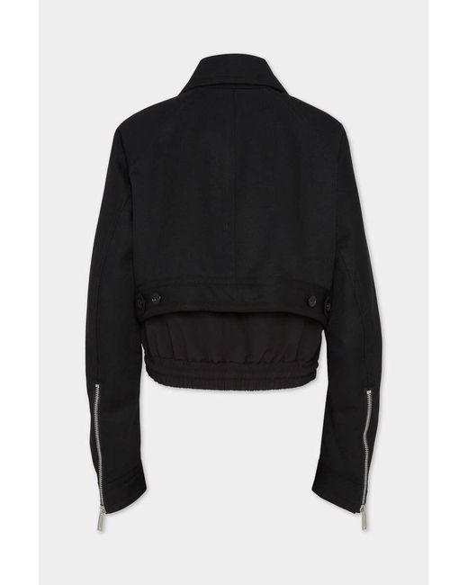 DSquared² Black Hybrid D2 Kaban Jacket