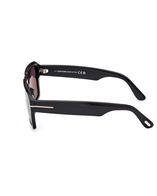 Tom Ford Purple Logo Sunglasses for men