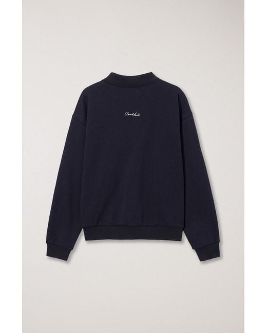 DUNST Blue Long Sleeve Sweatshirt for men