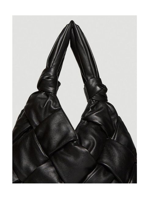 Bottega Veneta Black Padded Intrecciato Tote Bag