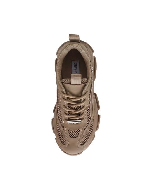 Steve Madden Brown Possession Chunky Trainers