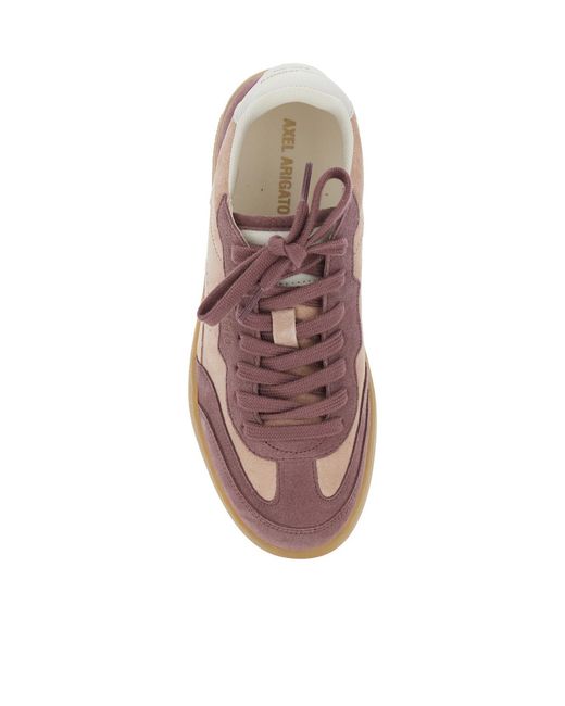 Axel Arigato Brown Dice T-Toe Low-Top Sneakers