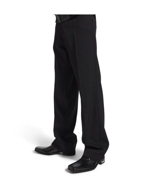 Balenciaga Black Concorde Derby Shoes for men
