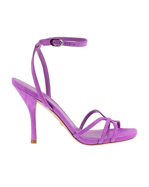 Stuart Weitzman Pink High Heeled Sandals