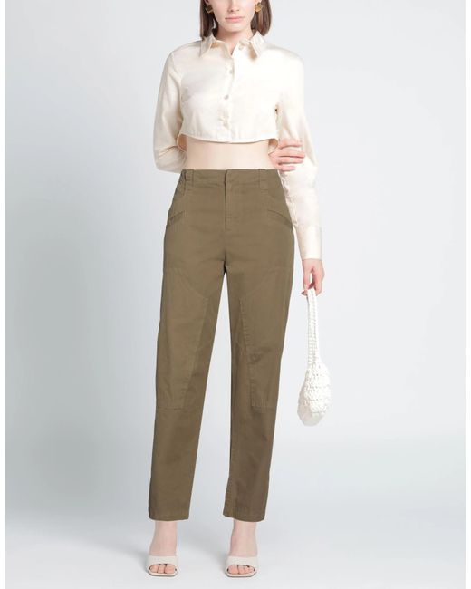 Rag & Bone Natural Plain Colour Casual Trouser
