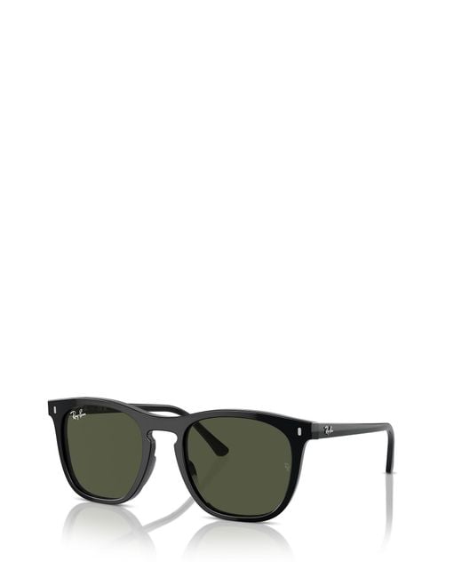 Ray-Ban Green Rb2210 Square-Frame Sunglasses