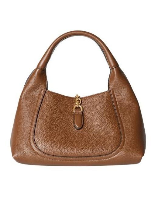Gucci Brown Softbit Small Shoulder Bag