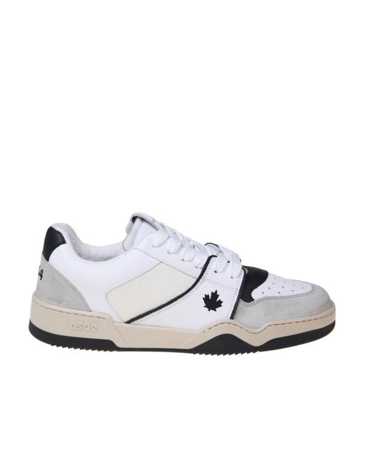 DSquared² Metallic Spiker Almond Toe Sneakers for men