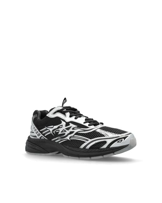 Amiri Black Lace-Up Sneakers for men