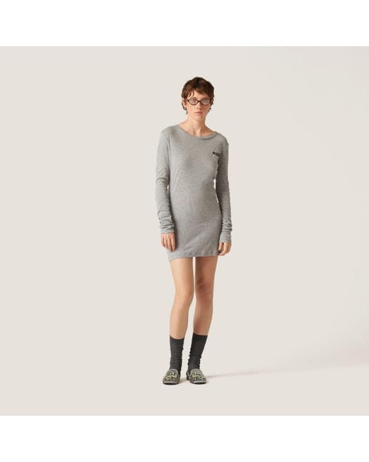 tight jersey dress Clower Jersey Dress 0 main image 0