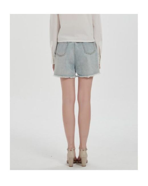 Marissa Chiara Blue Belt Loop Jeans