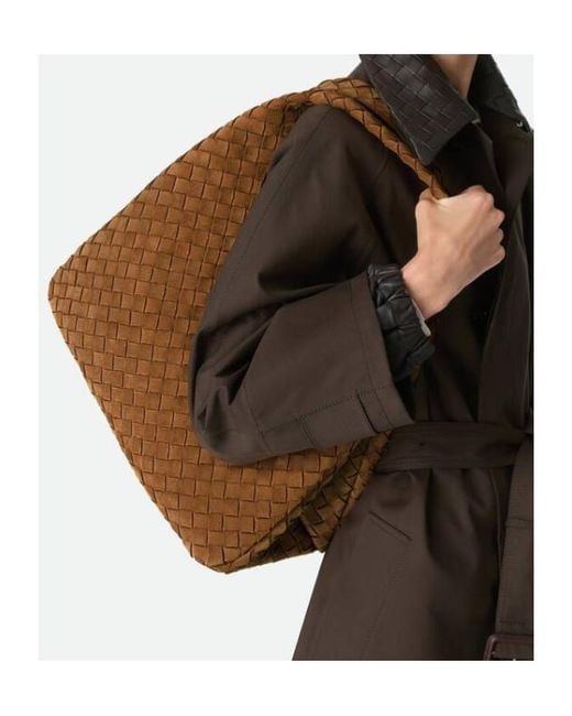 Bottega Veneta Brown Large Campana