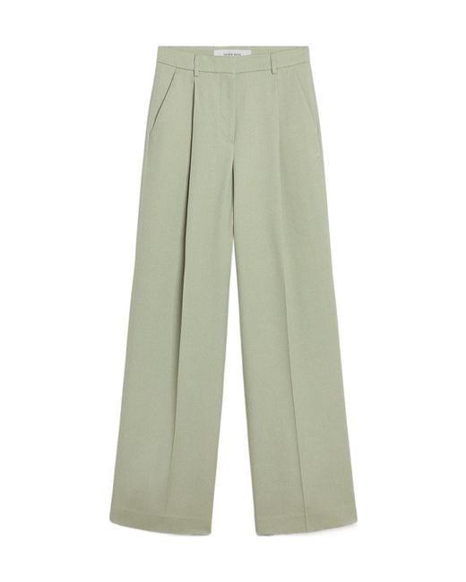 Golden Goose Deluxe Brand Green Wide-Leg Trousers