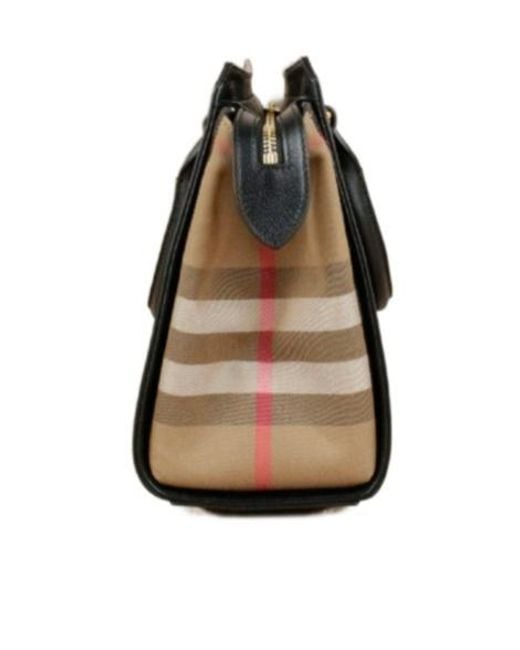 Burberry Black Banwell Small Tote Bag