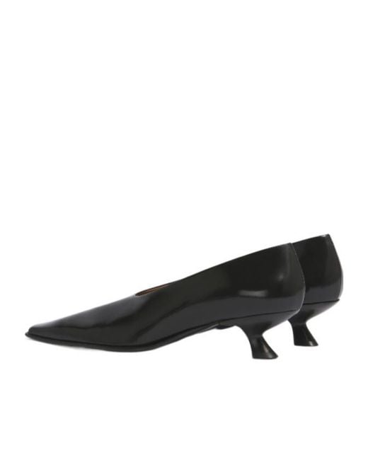 Marni Black Cindi Square-Toe Pumps