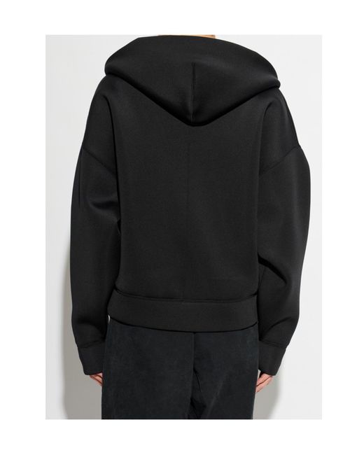 Entire studios Black Zip-Up Hoodie for men