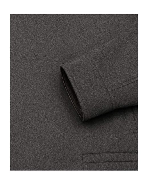 Lardini Black Stand-Collar Bomber Jacket for men