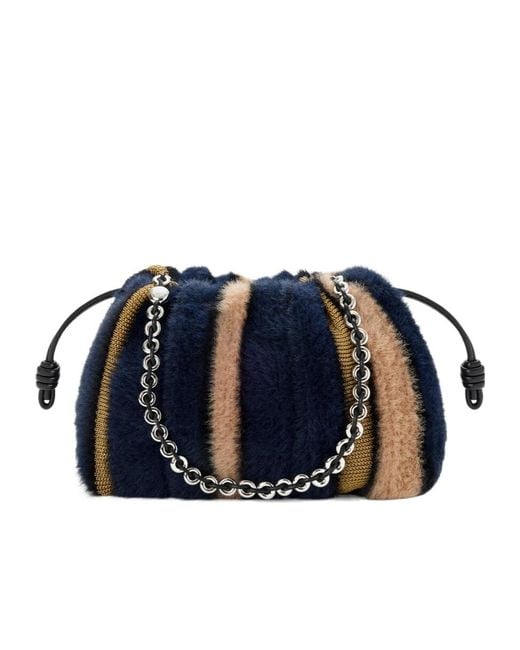 Loewe Blue X Louis Wain Shoulder Bag