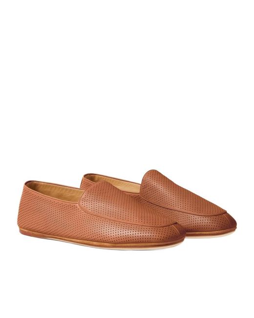 Loro Piana Brown Anton Walk Loafer for men