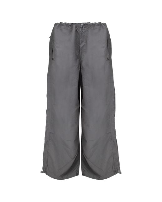 Autry Gray Drawstring Track Pants