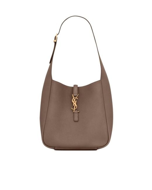 Saint Laurent Brown Le 5 À 7 Supple Small