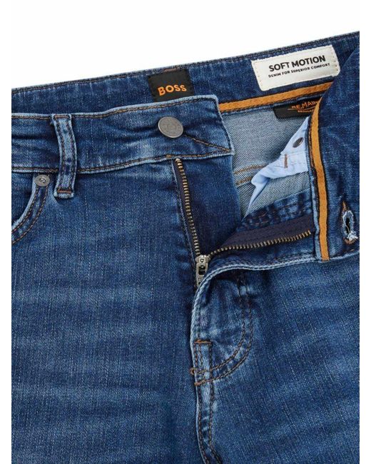 Boss Blue Re.Maine Straight-Leg Jeans for men