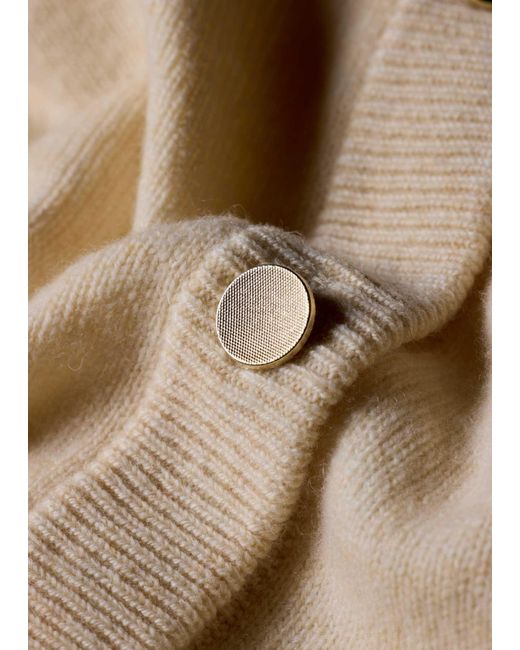 Paul Smith Natural Ps Paul Smith Knitted Cardigan