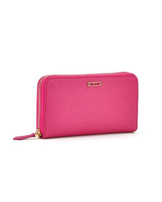 Fendi Pink 'Crayons' Wallet
